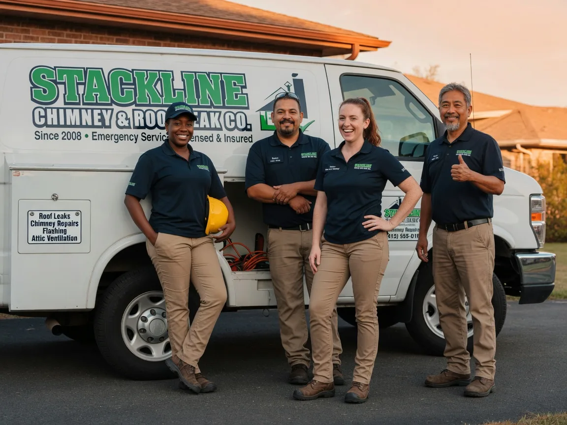 Chimney flashing repair company in Worthville, PA